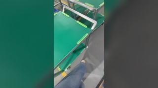 2‑Tier Aluminum Profile ESD Anti‑Static Material Trolley For SMT Workshop