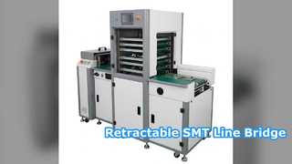 SMT Telescopic Docking Station Retractable PCB Conveyor
